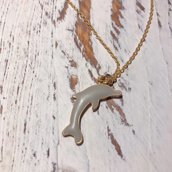 Jewelry - GRAY DOLPHIN NECKLACE